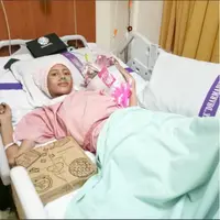 Lolyta Agustina, penderita kanker langka, Sarkoma Ewing, menghembuskan napas terakhirnya Senin (16/10/2017). (Foto: Instagram Lolyta Agustina)