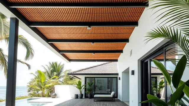 Model Kanopi Teras depan Rumah Terbaru (Sumber: qwen.ai)