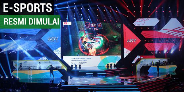 VIDEO: Opening E-Sport Asian Games 2018 Resmi Dimulai