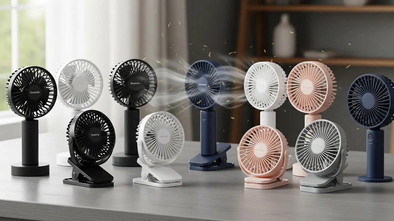 Merk Kipas Angin Mini Terbaik dengan Angin Turbo dan Baterai Awet