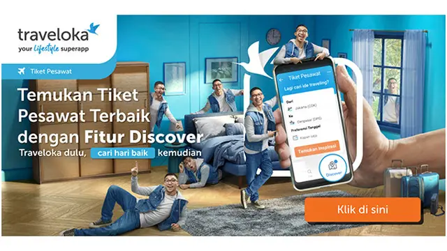 Fitur Discover Traveloka Mudahkan Cari Hari Baik