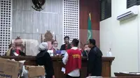 Kasus sidang pemalsuan kasur bermerek yang digelar di PN Tanjungkarang Bandar Lampung (Dok. Humas Inoac / Nefri Inge)