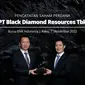 Pencatatan perdana saham PT Black Diamond Resources Tbk (COAL), Rabu, 7 September 2022. (Foto: BEI)