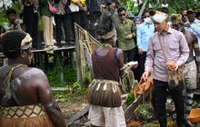 Wapres Tinjau Sekolah Lapang Sagu Asmat, Dorong Hilirisasi Komoditas Unggulan Papua