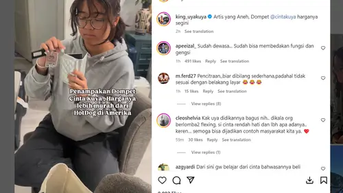 Cinta Kuya Pilih Dompet Harga Rp 70 Ribu Ketimbang Pakai yang Branded:  Bersyukur, yang Penting Bisa Dipakai - ShowBiz Liputan6.com