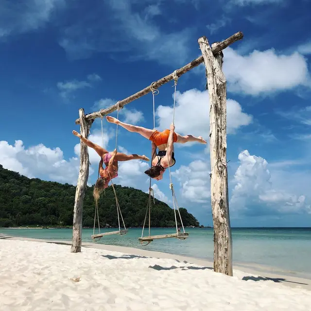 Olivia Vivian peserta Ninja Warrior yang punya hobi ekstrem