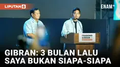 Pidato Kemenangan Pilpres 2024, Gibran Berterima Kasih dan Minta Maaf ke Pendukung