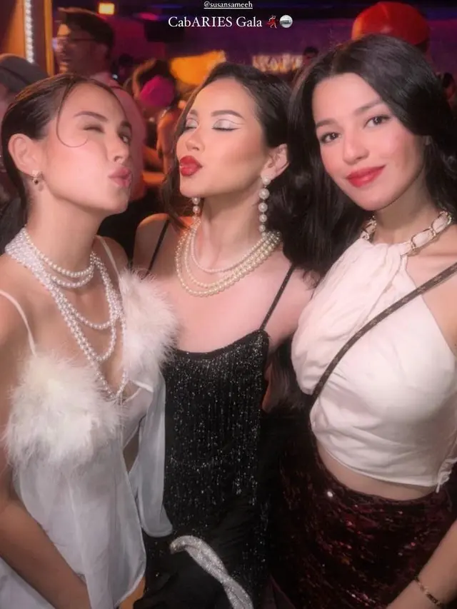 8 Adu Gaya Unik Seleb di Pesta Ultah Geng Aries 2024 Bertema Cabaret, Vidi Aldiano, Yuki Kato, hingga Bunga Citra Lestari