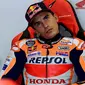 Pembalap Repsol Honda, Marc Marquez. (AFP/Javier Soriano)