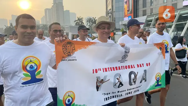 Kedutaan Besar India Adakan Olahraga Bersama 3K - 5K