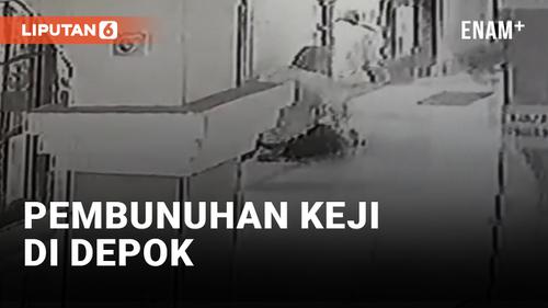 VIDEO: Rekaman CCTV Masjid Tampilkan Perilaku Pembunuhan Keji di Depok