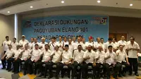 Paguyuban Elang 01 TNI AU Deklarasi Dukung Jokowi-Ma’ruf Amin. (Liputan6.com/Ratu Annisaa Suryasumirat)