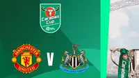 Carabao Cup - Manchester United Vs Newcastle United (Bola.com/Adreanus Titus)