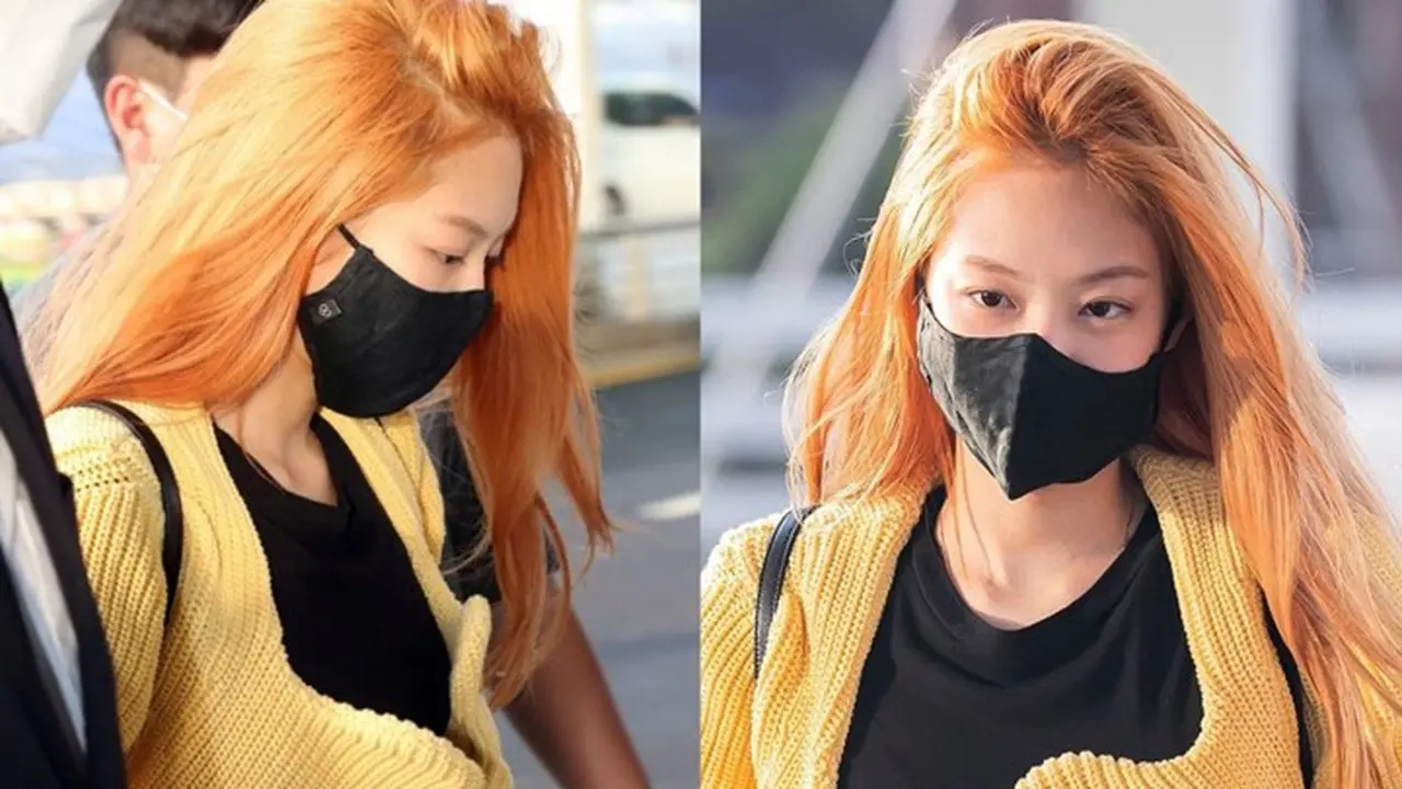 Disebut Tak Cocok dengan Rambut Oranye, Jennie Blackpink Tetap Percaya Diri dan Tampil Memesona!