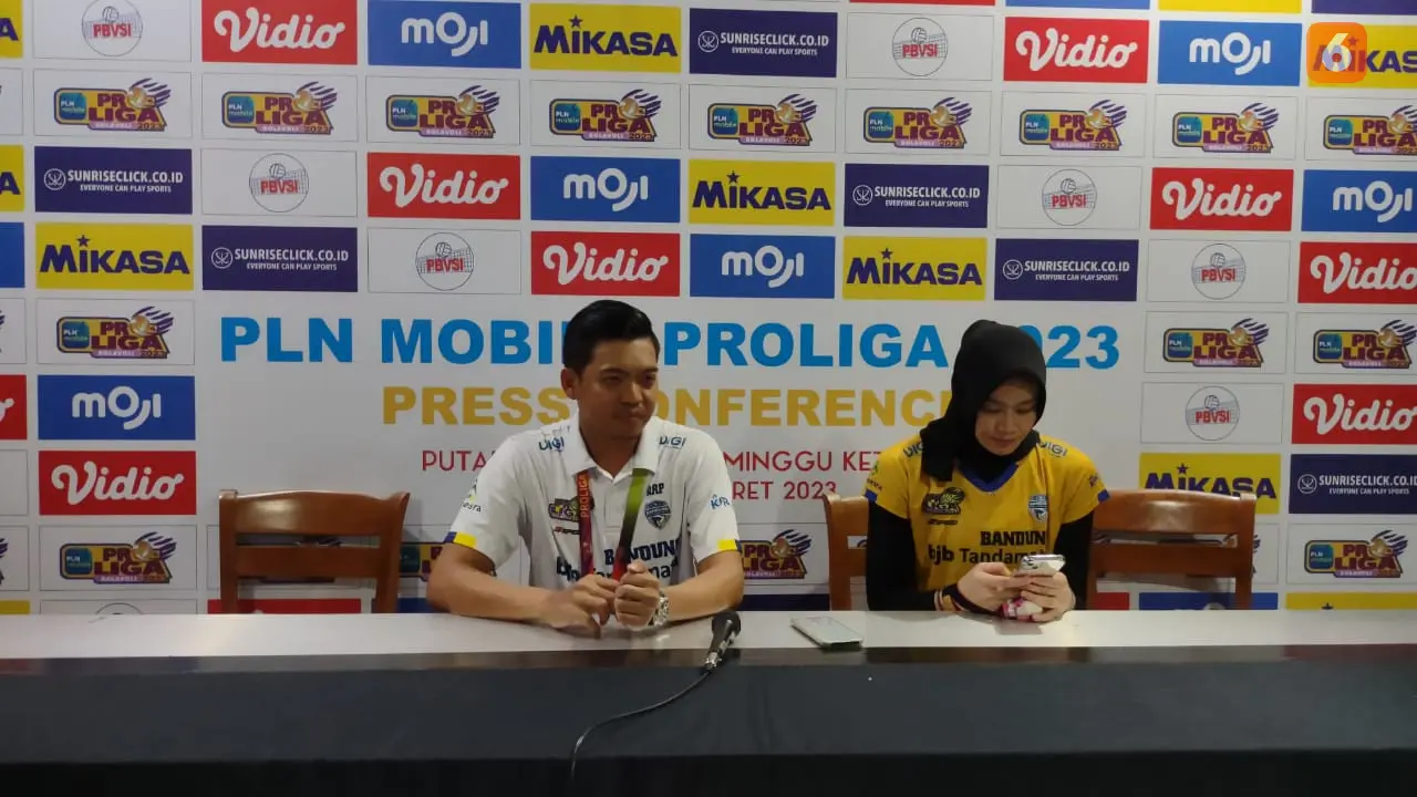 Tim Voli Putri Bandung BJB Jungkalkan Jakarta Pertamina Fastron
