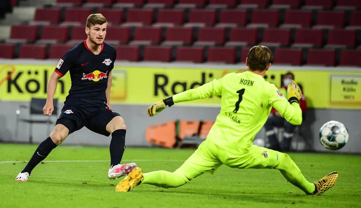 Werner sendiri masih terikat kontrak dengan Leipzig hingga 2023. (AP/Ina Fassbender)