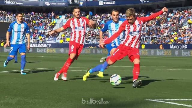 Berita video gol cepat 40 detik Antoine Griezmann saat Atletico Madrid menang 1-0 atas Malag. This video presented by BallBall.