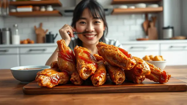 resep chicken wings simple