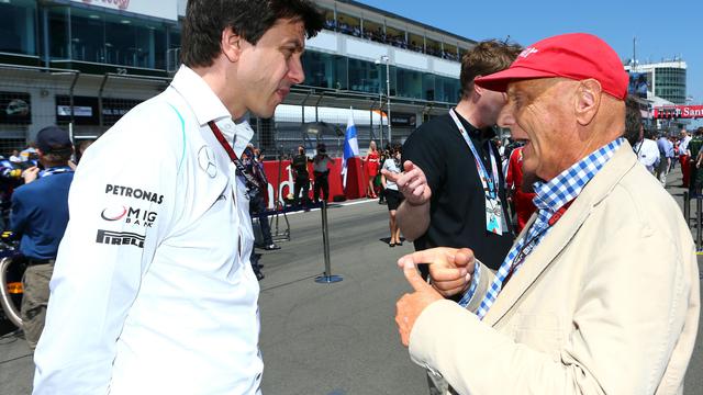 Toto Wolff dan Niki Laud