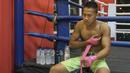 Petinju asal Sukadana, Kalimantan Barat, tersebut kali terakhir bertanding melawan Maxwell Awuku pada Juni 2015. (Bola.com/Vitalis Yogi Trisna)