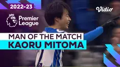 Berita video aksi-aksi keren Kaoru Mitoma saat bawa Brighton taklukkan West Ham United di Liga Inggris