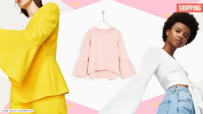 [Bintang] Bell sleeve