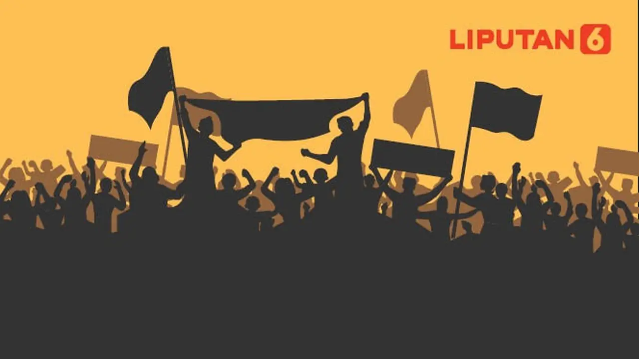 Banner Infografis Berunjuk Rasa, Jangan Lupa Protokol Kesehatan. (Liputan6.com/Abdillah)