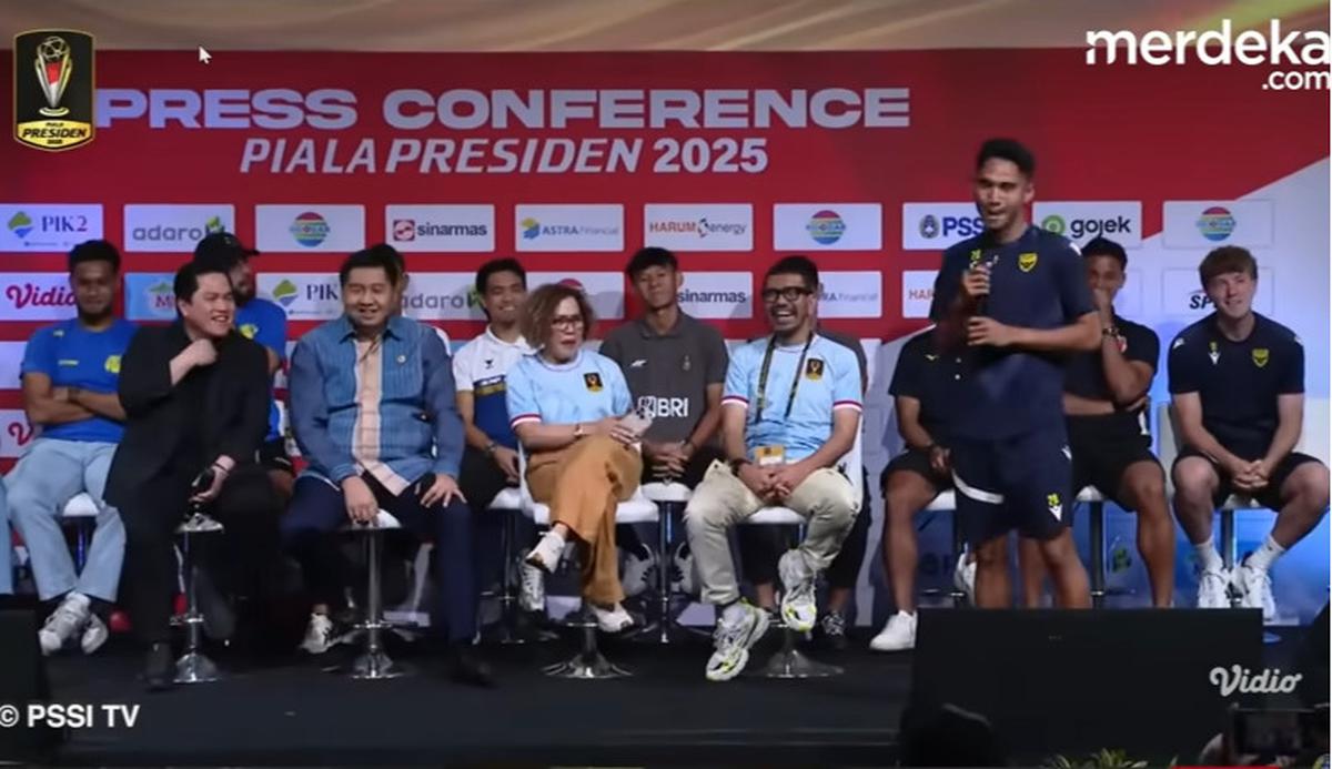 Konferensi Pers Piala Presiden