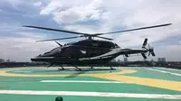 Layanan mudik dengan helikopter coba ditawarkan perusahaan jasa transportasi helikopter, PT Whitesky Aviation. (Dok Whitesky)