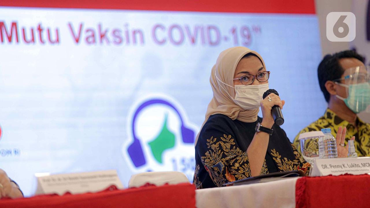 FOTO: Kepala BPOM Paparkan Terkait Vaksin COVID-19 Sinovac