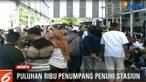 Bahkan hari ini, PT Kereta Api Indonesia memberangkatkan 24 kereta dengan berbagai tujuan di Jawa Barat, Jawa Tengah, dan Jawa Timur.