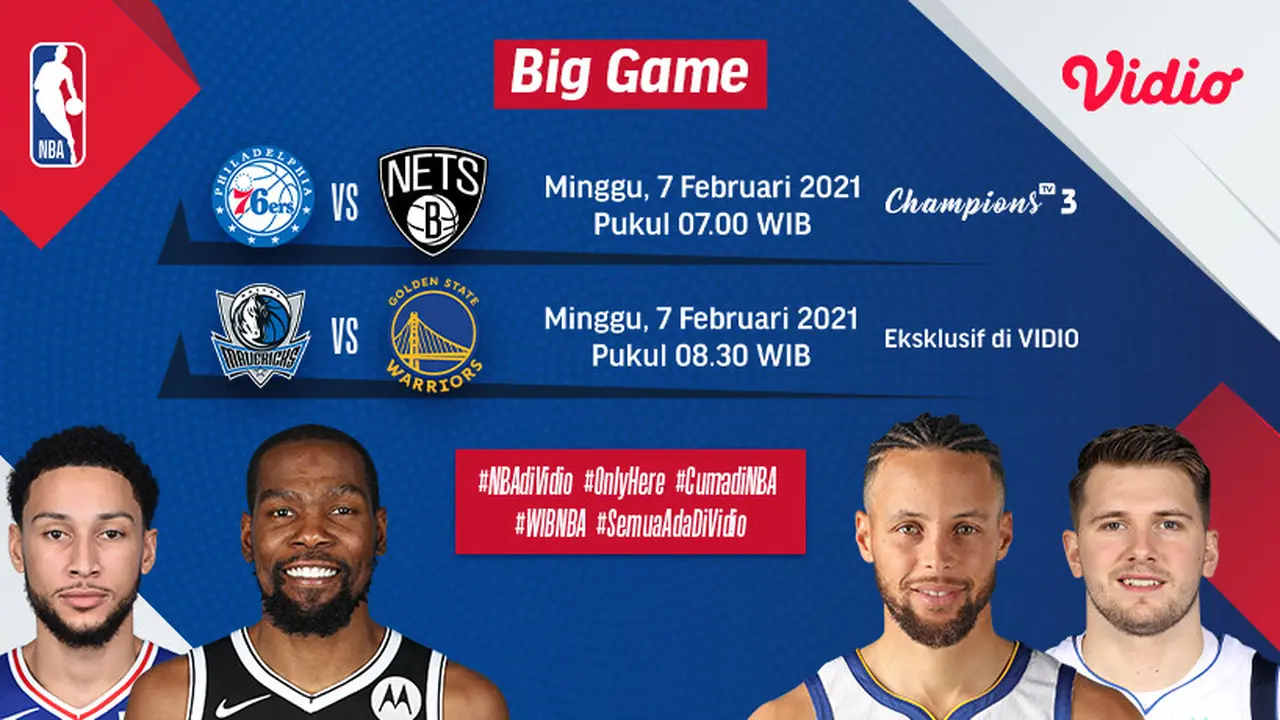 Big Game NBA 2021 - Mavericks vs Warriors