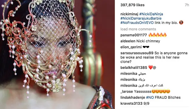 [Bintang] Topeng Nikcy Minaj
