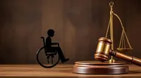 Akomodasi Layak bagi Penyandang Disabilitas yang Berhadapan Hukum Harus Tersedia di Kejaksaan. Foto dibuat oleh AI.