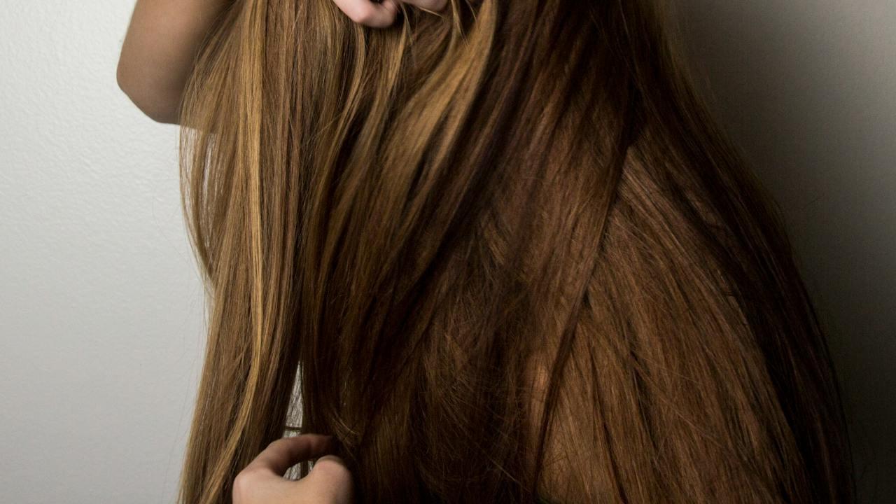 ilustrasi rambut cantik