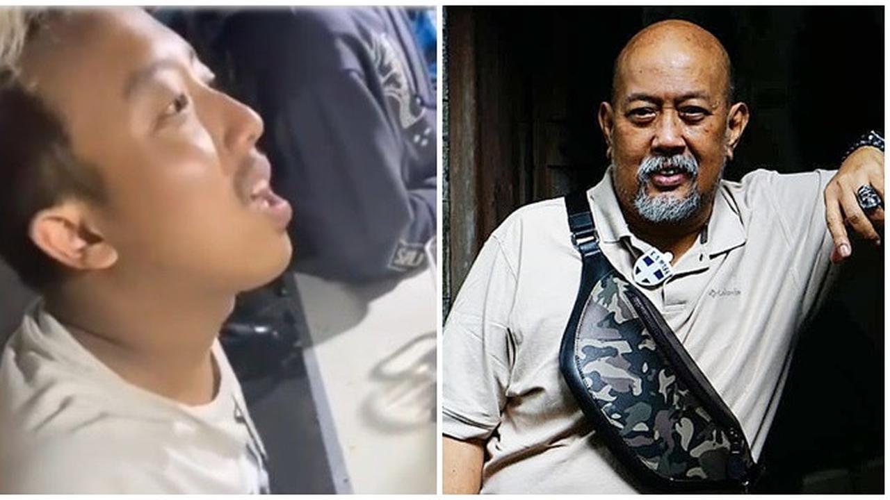 6 Potret Krisnandi Alfin, Pria yang Viral Mirip Indro Warkop saat Muda