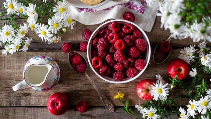 Ilustrasi raspberi (dok. Pixabay.com/Daria-Yakovleva/Putu Elmira)