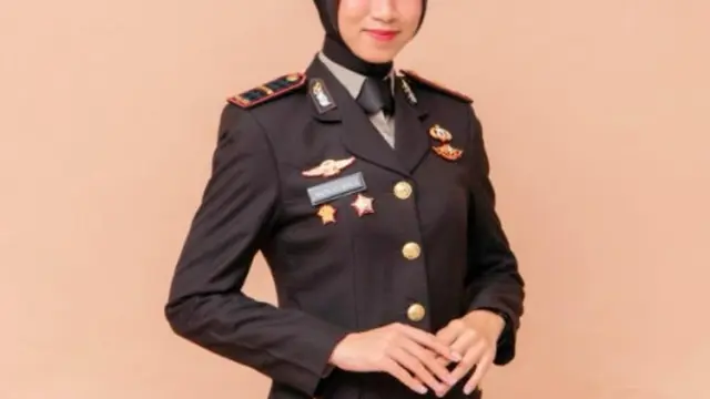 Sosok Cantik Ipda Nadya Ayu, Jadi Kapolsek Termuda di Riau di Usia 23 Tahun