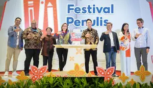 Perayaan Hari Buku Nasional 2025, Kementerian Ekraf Berhaap Jadi Penorong Kreeativitas, Hak Cipta dan Ekspor Buku.&nbsp; foto: dok. Kementerian Ekraf.