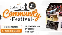 Dalam Jakarta Community Festival (Jakcomfest) akan ada puluhan komunitas yang berpartisipasi untuk meramaikan acara tersebut.