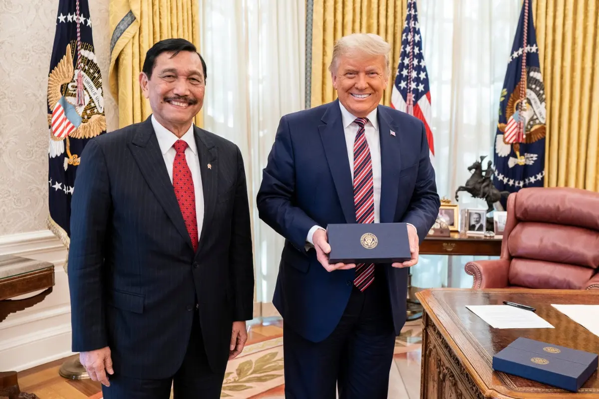 Menko Luhut Bertemu Donald Trump