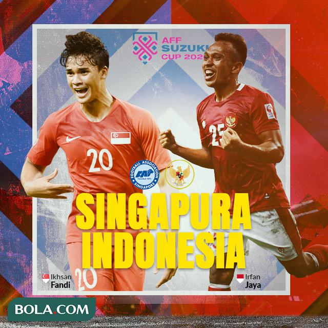 Piala AFF - Duel Pemain - Singapura Vs Timnas Indonesia - Ikhsan Fandi Vs Irfan Jaya