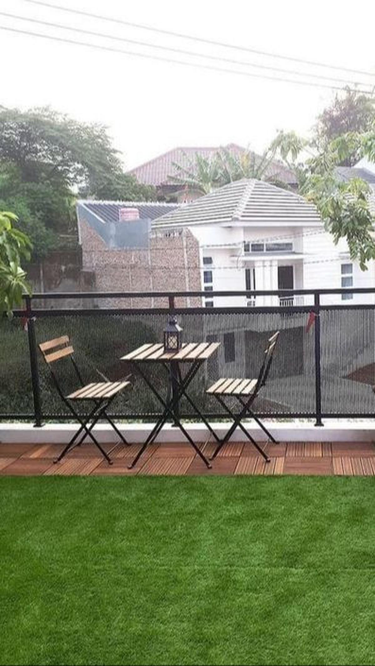 Desain Taman Atap Rumah Sederhana dan Kering