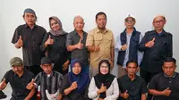 Projo Jabar resmi memberikan dukungan kepada pasangan Eman Suherman-Dena Muhamad Ramdhan (HADE) pada kontestasi Pilbup Majalengka 2024. (Ist)