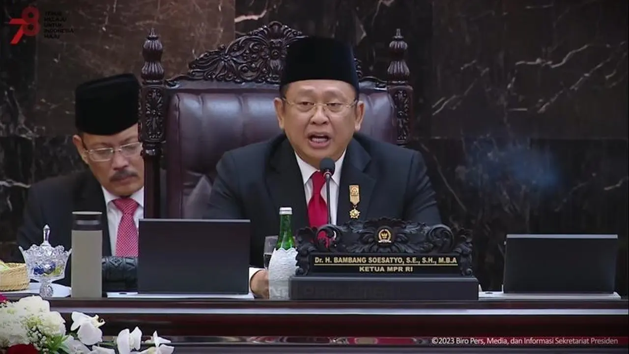 Ketua Majelis Permusyawaratan Rakyat Republik Indonesia Bambang Soesatyo