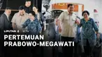 Presiden Prabowo Subianto bertemu dengan Presiden ke-5 RI Megawati Soekarnoputri di Istana Merdeka. Sebelumnya, Megawati tidak menghadiri pertemuan Prabowo dengan para Mantan Presiden dan Wakil Presiden.
