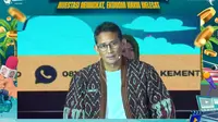 Menparekraf Sandiaga Uno dalam Jumpa Pers Akhir Tahun 2023. (dok. Liputan6.com/Dinny Mutiah)