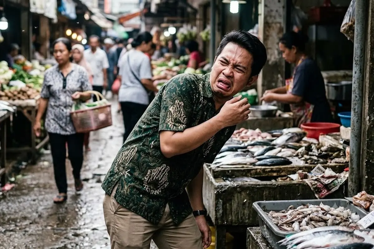 Cara Mengatasi Rasa Jijik yang Berlebihan (AI Generated)