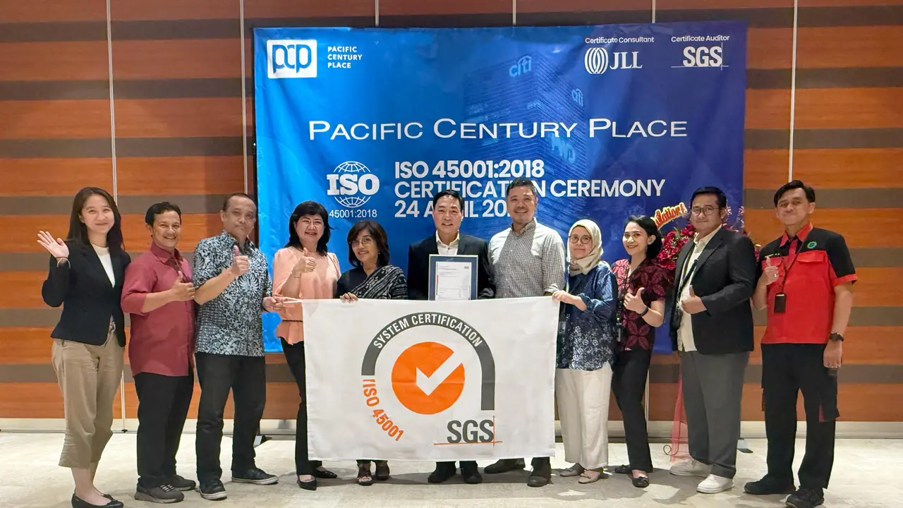 PCP Tower Raih Sertifikasi ISO 45001, Komitmen pada Kesehatan dan Keselamatan Kerja