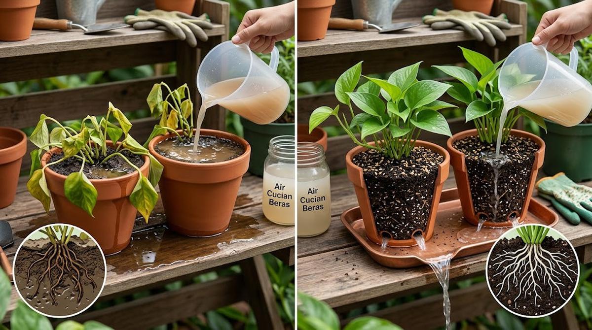 Memperhatikan Aerasi dan Drainase Pot Tanaman